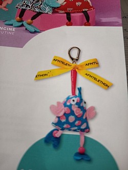 Petit porte clé cokette