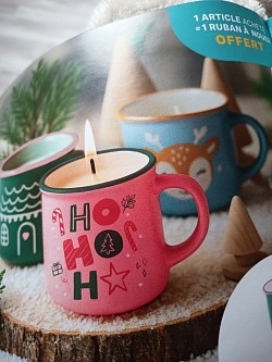 Les bougies Mugs.